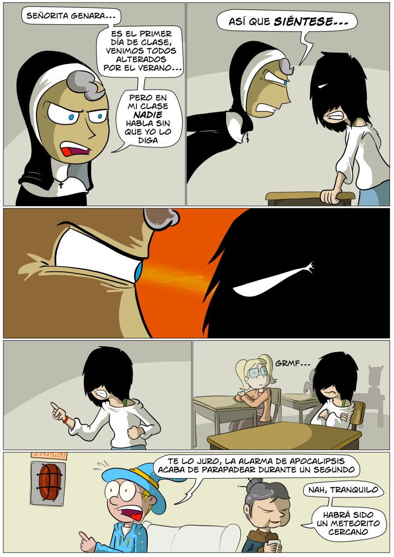 contra una pared imparable. O algo así.