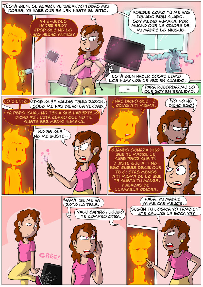 Ese espejo se está ganando una patada. O lo haría si no perdiese un pie si lo intentase.