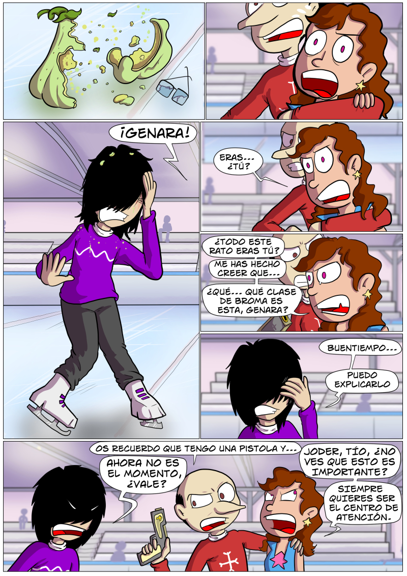 GENARA, ESO ES...
¿ESO ES UN OJO?