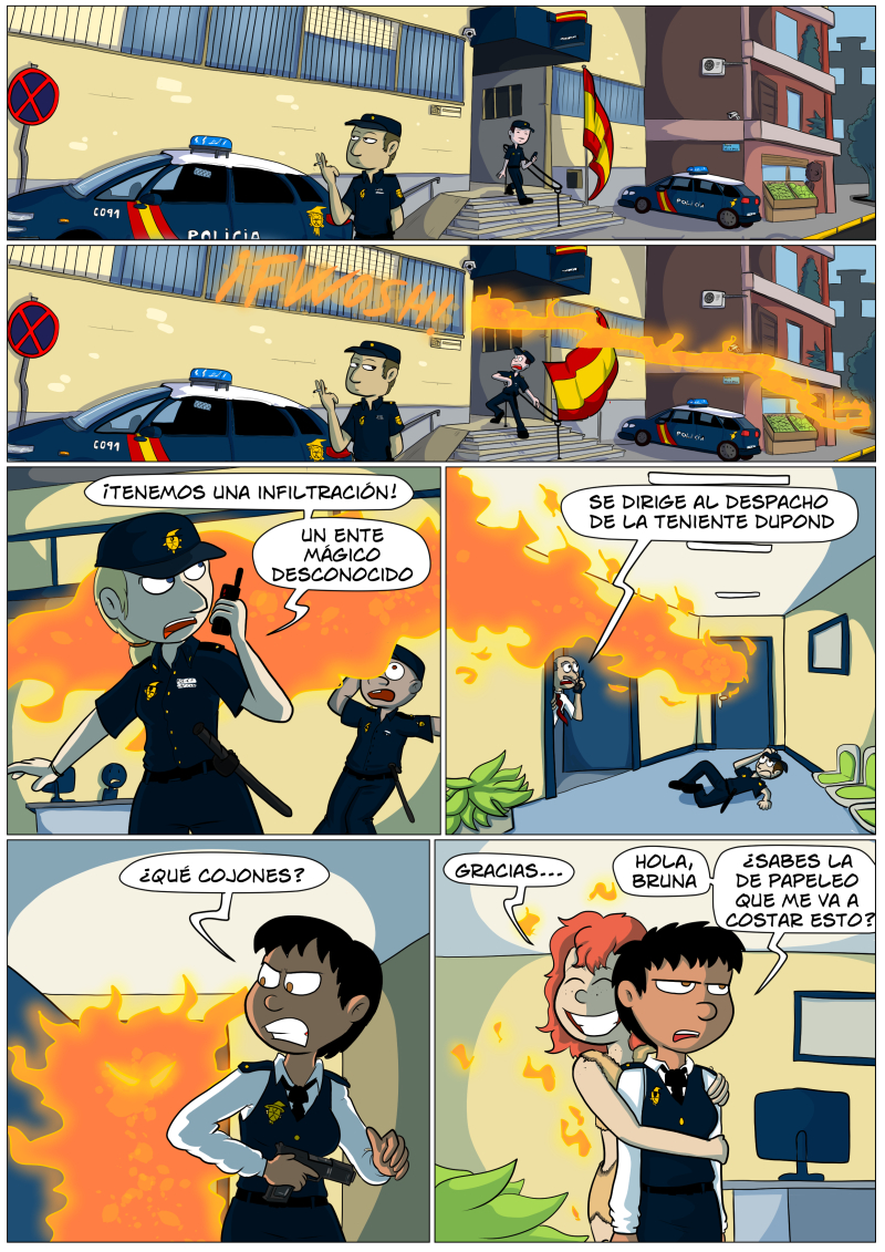 Está claro que ángela ha salido al padre.