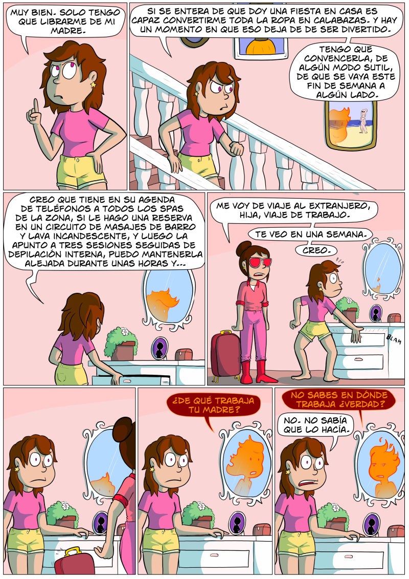 Y confiaba en ser como ella de mayor.