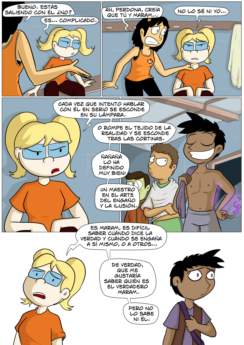 Que mire su ficha de personaje del juego de rol, mira qué fácil.