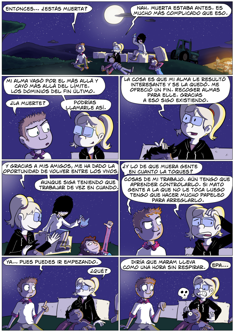 Las fiestas de pueblo siempre resultan matadoras.