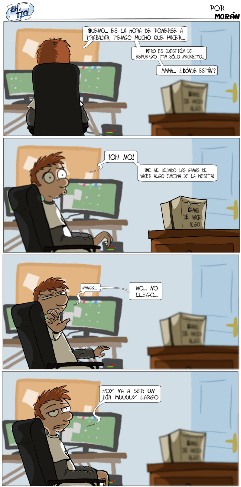 Eso sí, las ganas de tirarse en el sofá a ver una serie las llevo siempre en el bolsillo, por si acaso.