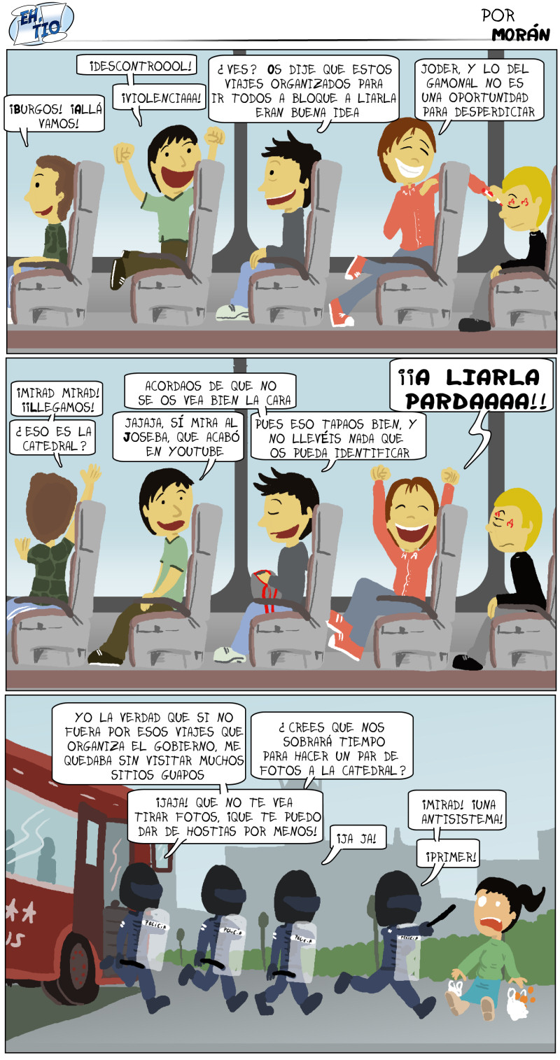 ¡Qué buenos son, los fondos del estadooo! ¡Qué buenos son, que nos llevan de excursioooon!