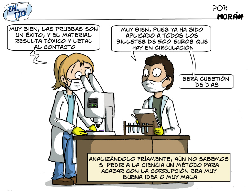 ¿Alguien ha TOCADO un billete de 500 alguna vez? Yo creo haberlo visto, pero lo mismo eran gases