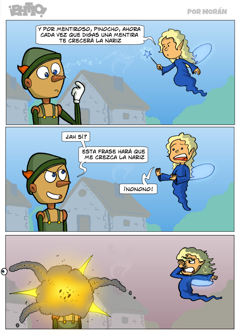 Es el segundo niño de cuento que hago explotar con magia este verano. Dice mi médico que es bueno para mí, y para la sociedad que solo lo haga en dibujos.