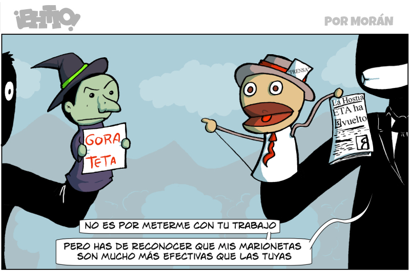 ETA ha vuelto! y en forma de marionetas!