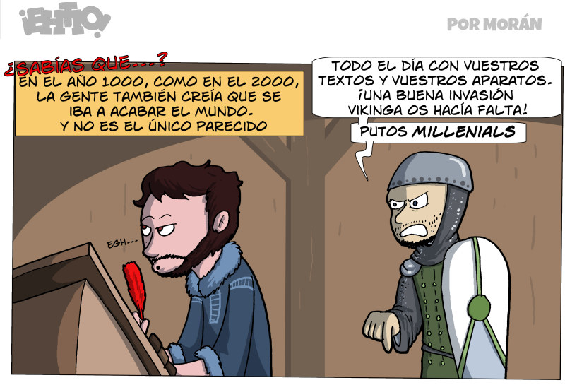 Maldita generación Ni-ni. ¡Que ni conquista ni expolia!