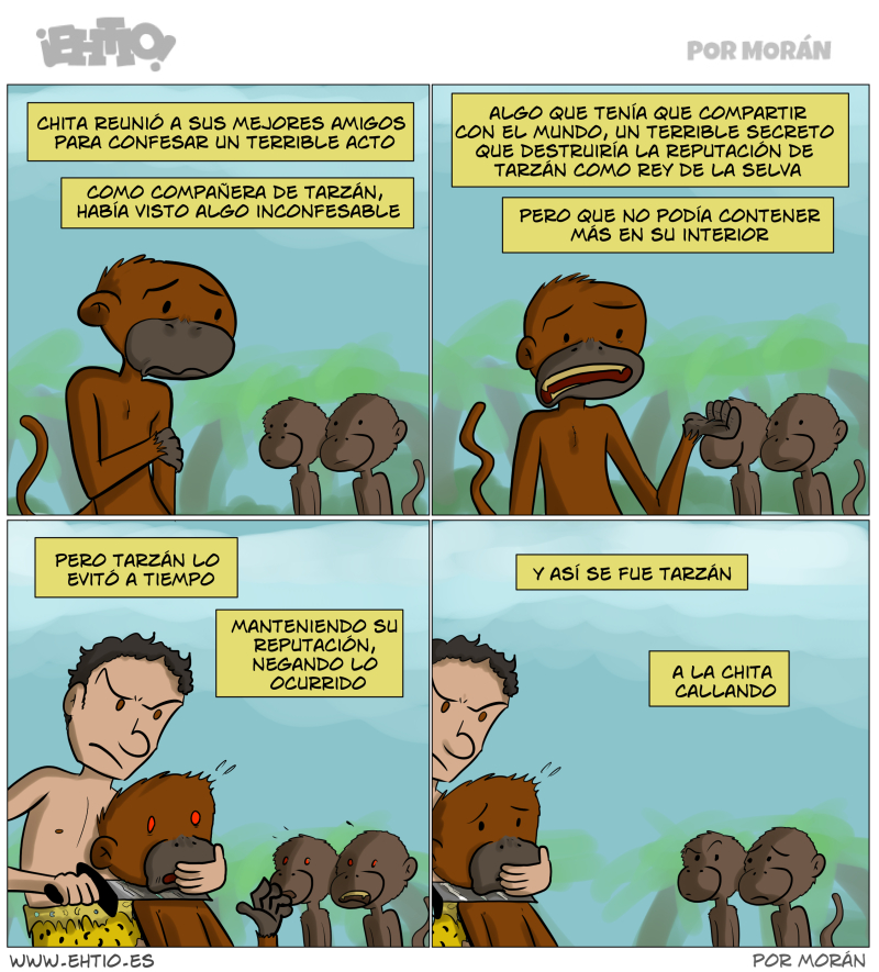 El secreto es que compra plátanos que no son de Canarias, pero los monos son muy estrictos con esto.