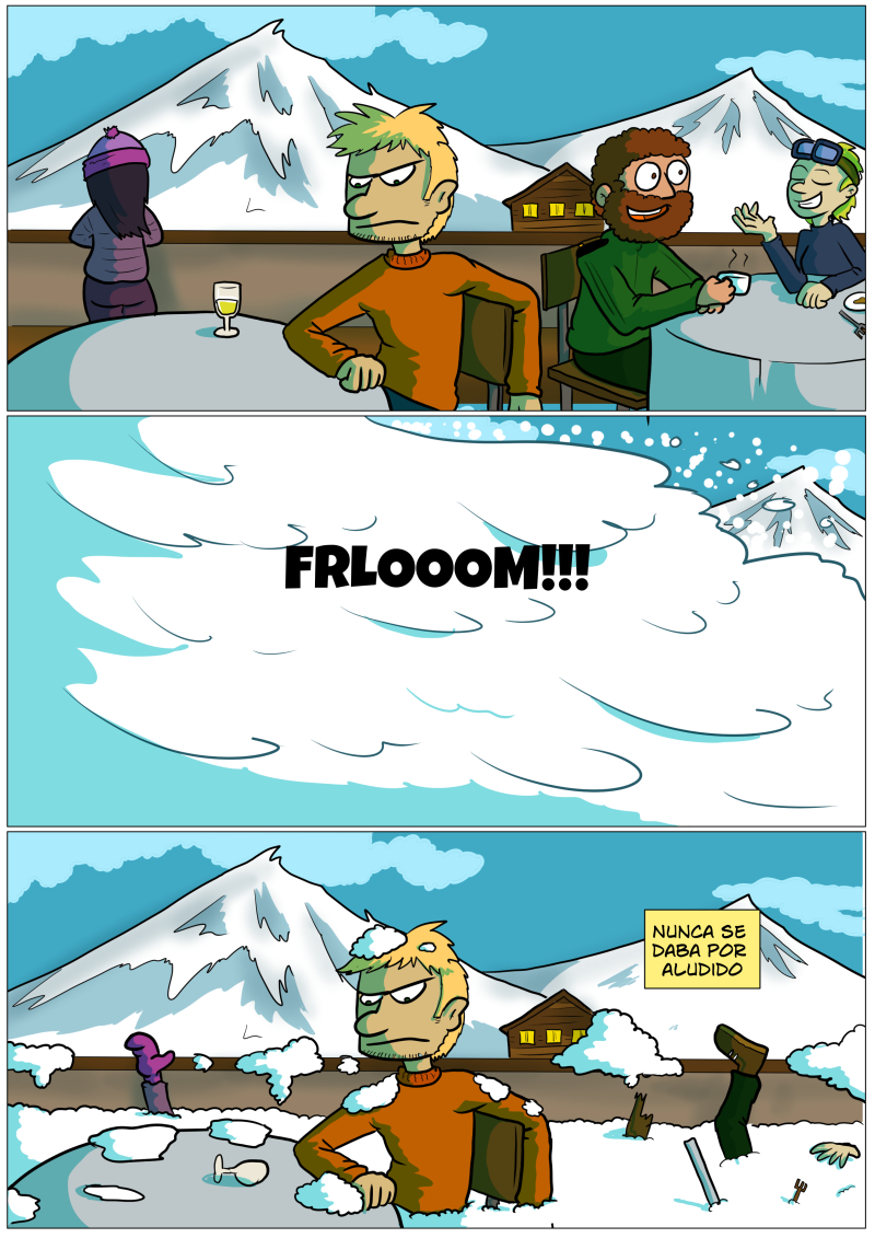 He dibujado una cerveza vertida. Es lo más jodido que he dibujado nunca. Aún estoy llorando.