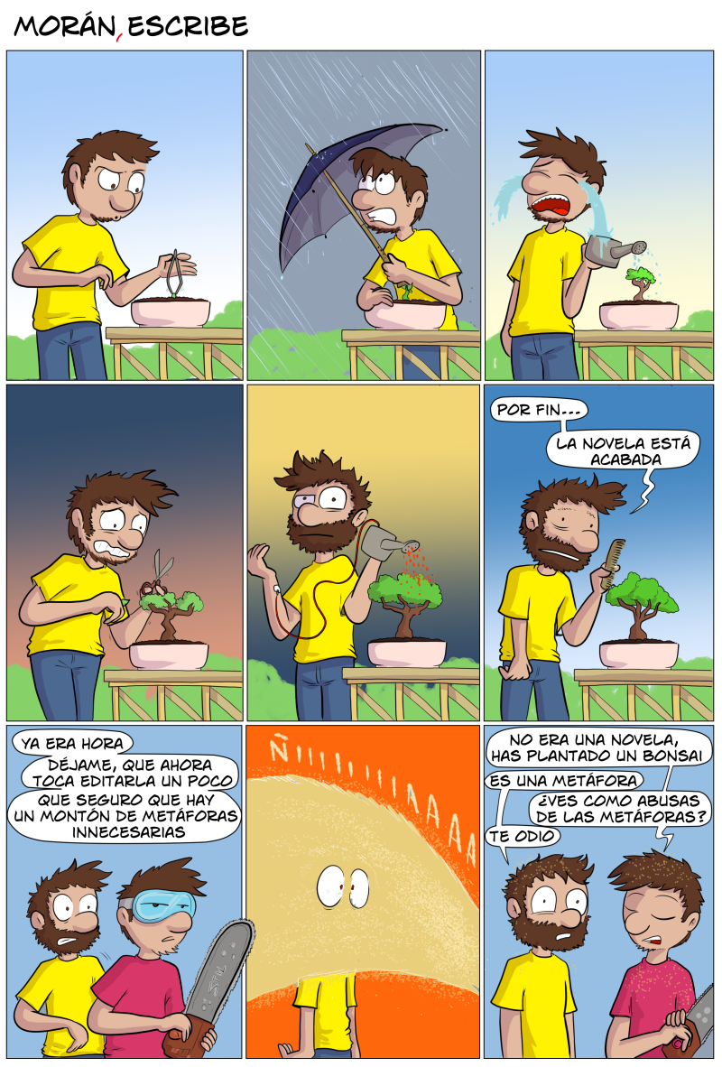 La luz al final del túnel es un meteorito