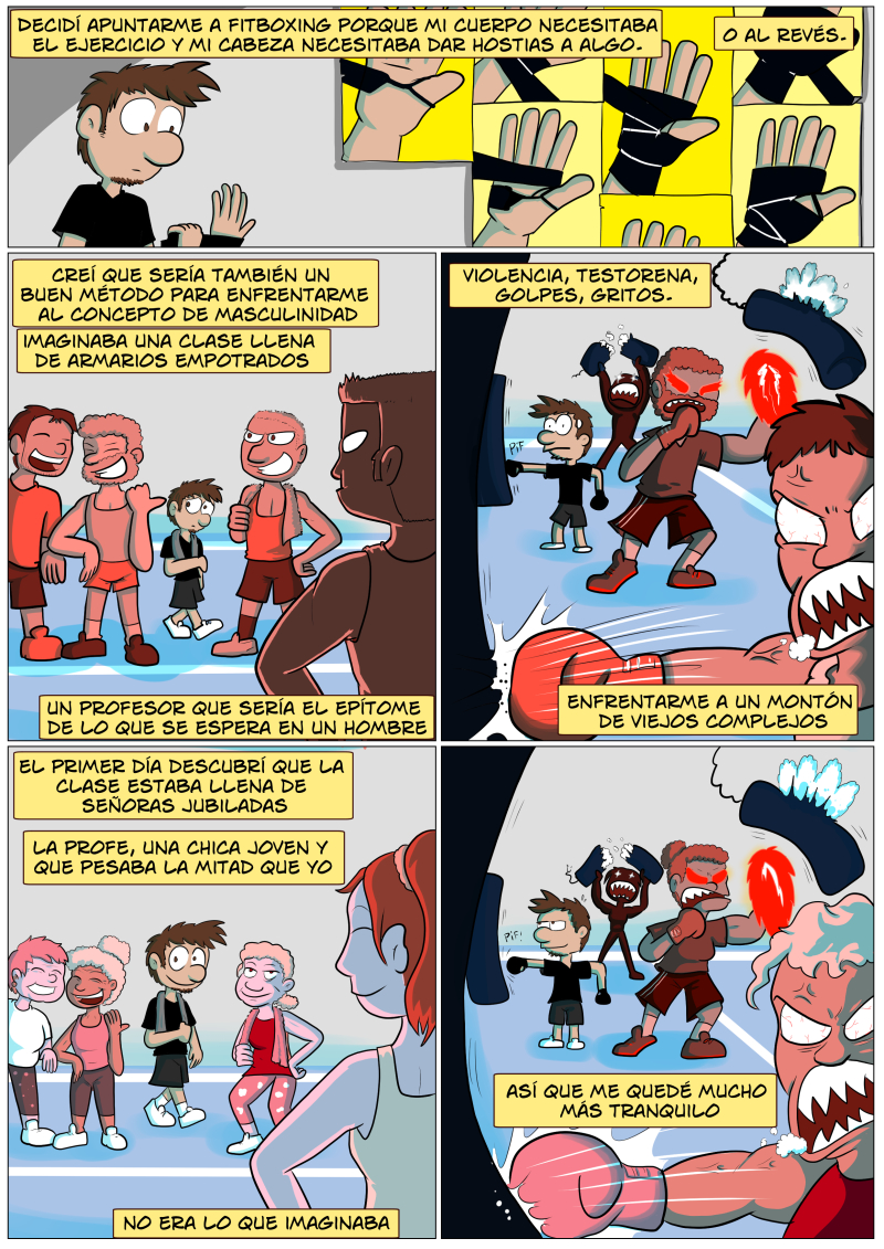 Tenéis que ver los brazos de Encarna (70) para creerme