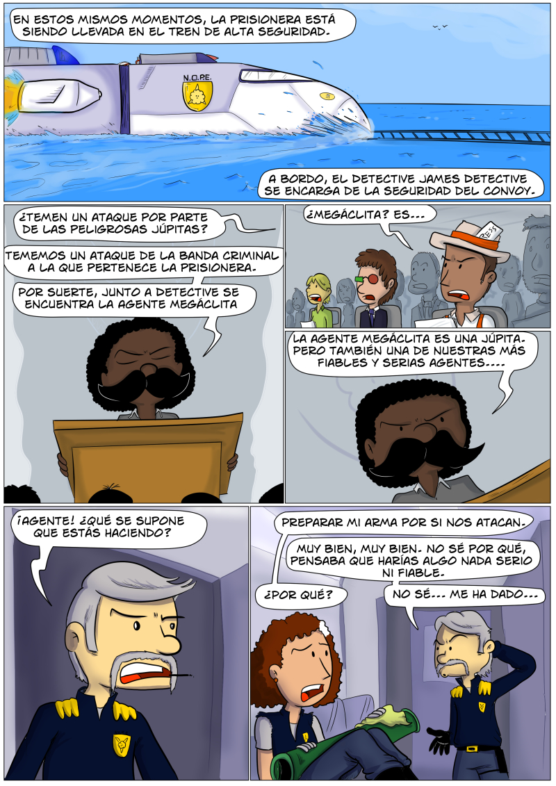 ¡Respeta los clichés, agente Megáclita!