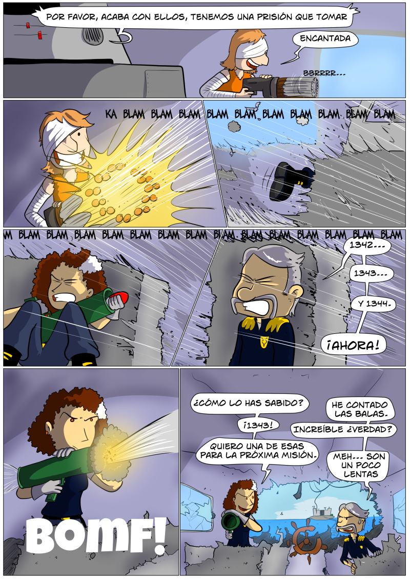 Si salimos de aquí te compro un Robot de Cocina Ametralladora, con eso sí que lo petas.