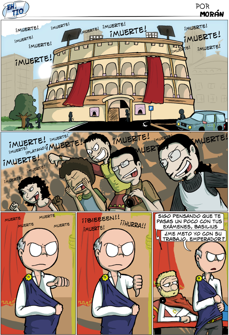 Previsión en los comentarios: Gente quejándose de que el pulgar hacia abajo significa vida, pero obviando que hay un coche aparcado