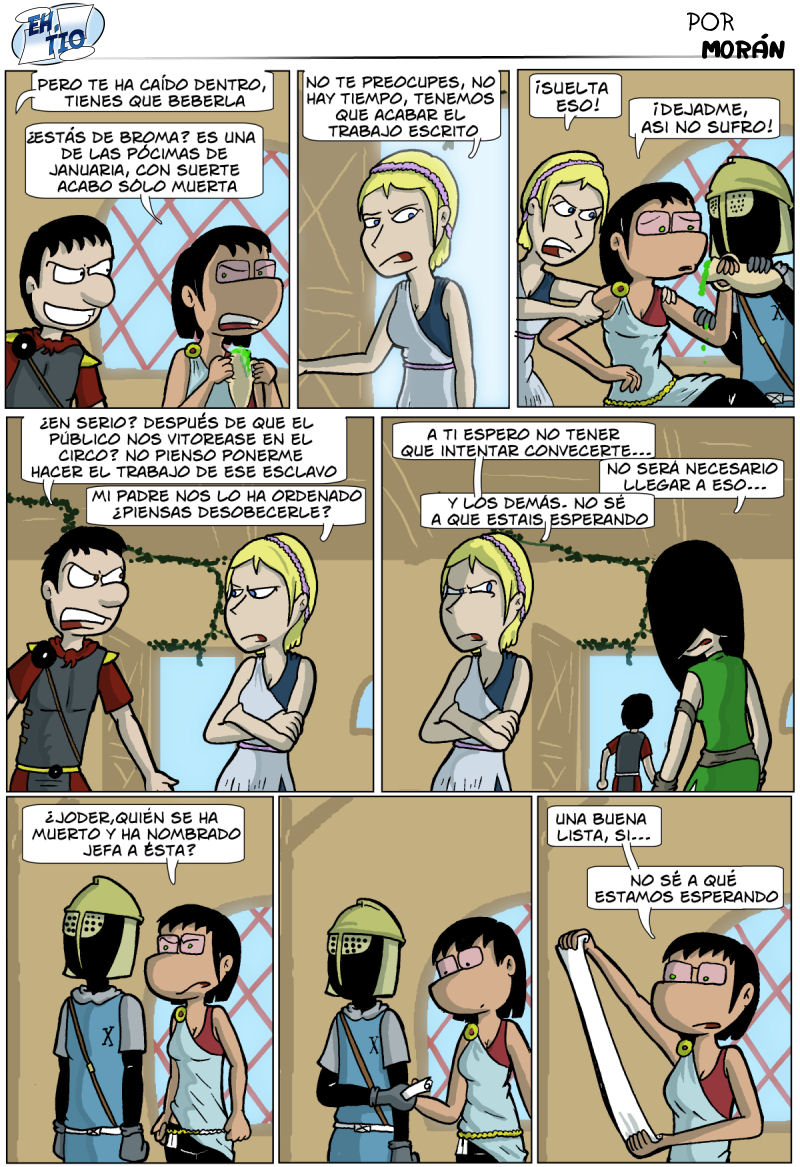 ¿Julio César? En esta dimensión Cayo Longus Discus le dio la puñalada 29, y luego otras siete a Brutus