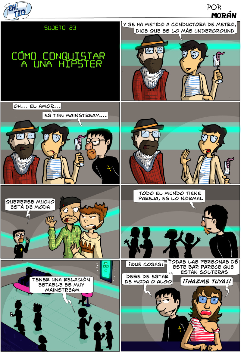 Hacer chistes de hípsters es taaan Mainstream...