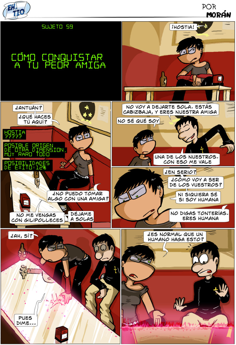 ¿Depende? ¿Qué es esto? ¿Has dado brillo a la mes..UN PORTAL DIMENSIONAL! Pues dilo!