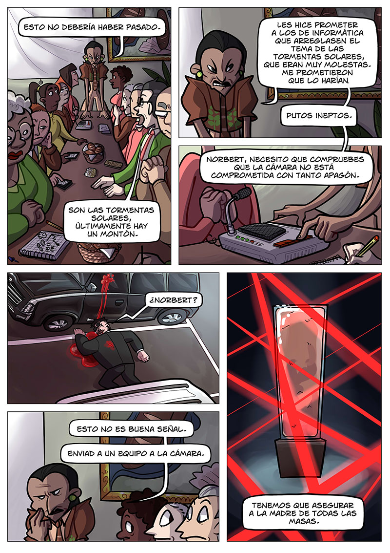 ¿Para qué pago un departamento de informática si no es capaz de evitar que haya más tormentas solares?