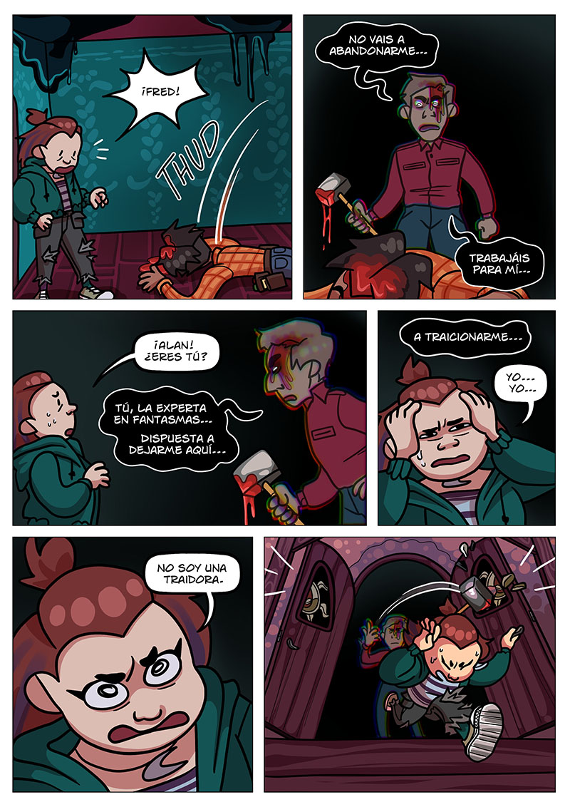 Corre.
AL SALON DEL COMIC DE BARCELONA DONDE ESTAMOS FIRMANDO IZARBE Y YO. PASAOS.
U OS MATARÁ EL FANTASMA.