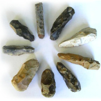 Piedras de grabación, o Neros, como las llaman los artesanos